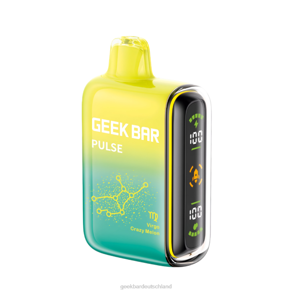 Geek Bar Pulse 15.000 Einweg-Vaporizer Jungfrau verrückte Melone 002Z66 - Geek Bar Geschmack