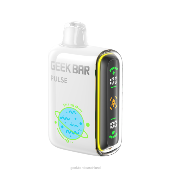 Geek Bar Pulse 15.000 Einweg-Vaporizer Miami-Minze 002Z56 - Geek Bar Geschmack