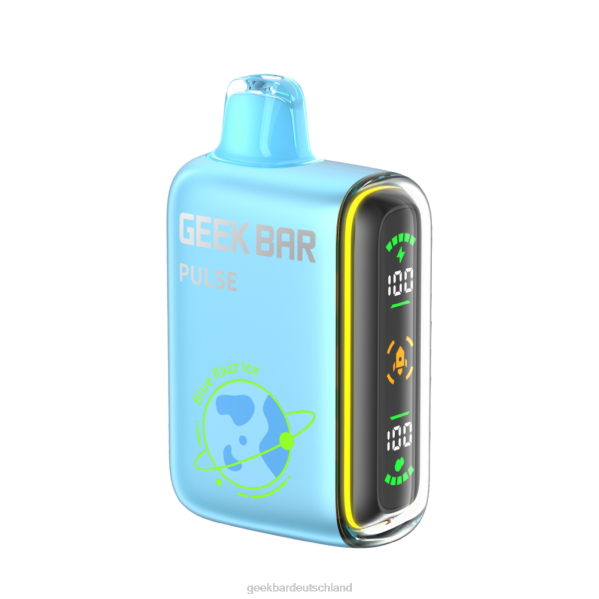 Geek Bar Pulse 15.000 Einweg-Vaporizer blaues Razz-Eis 002Z45 - Geek Bar Berlin