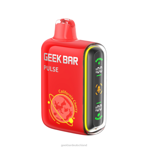 Geek Bar Pulse 15.000 Einweg-Vaporizer kalifornische Kirsche 002Z46 - Geek Bar Geschmack