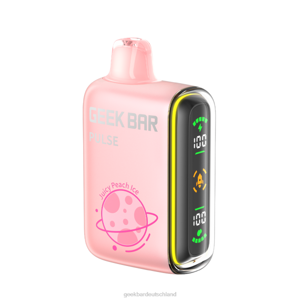 Geek Bar Pulse 15.000 Einweg-Vaporizer saftiges Pfirsicheis 002Z51 - Geek Bar Germany