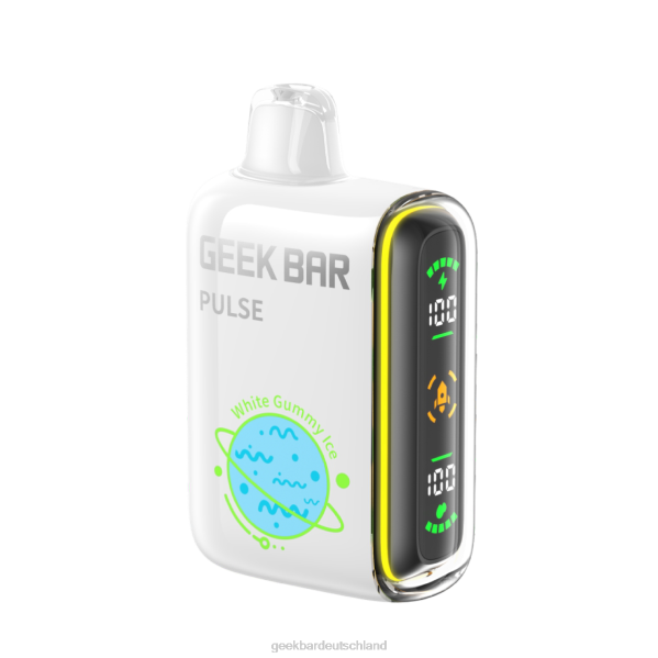 Geek Bar Pulse 15.000 Einweg-Vaporizer weißes Gummieis 002Z68 - Geek Bar Tabak